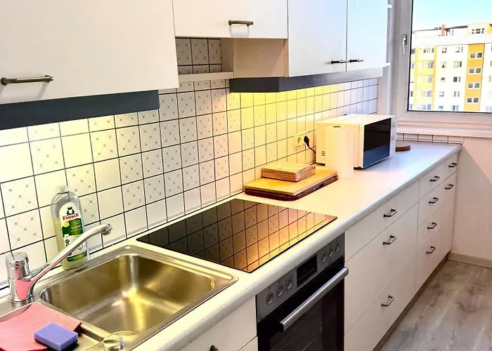 Perfekt Für Monteure - 5 Einzelbetten Apartamento *